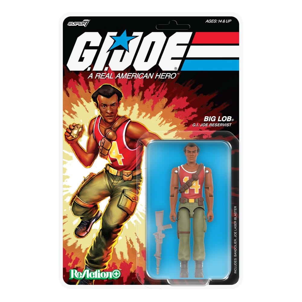 GI Joe (Film) ReAction+ Actionfigur Wave 5 Big Lob (Film) 10 cm Super7