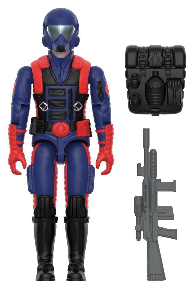 G.I. Joe ReAction+ Actionfigur Wave 09 Cobra Viper Skytte