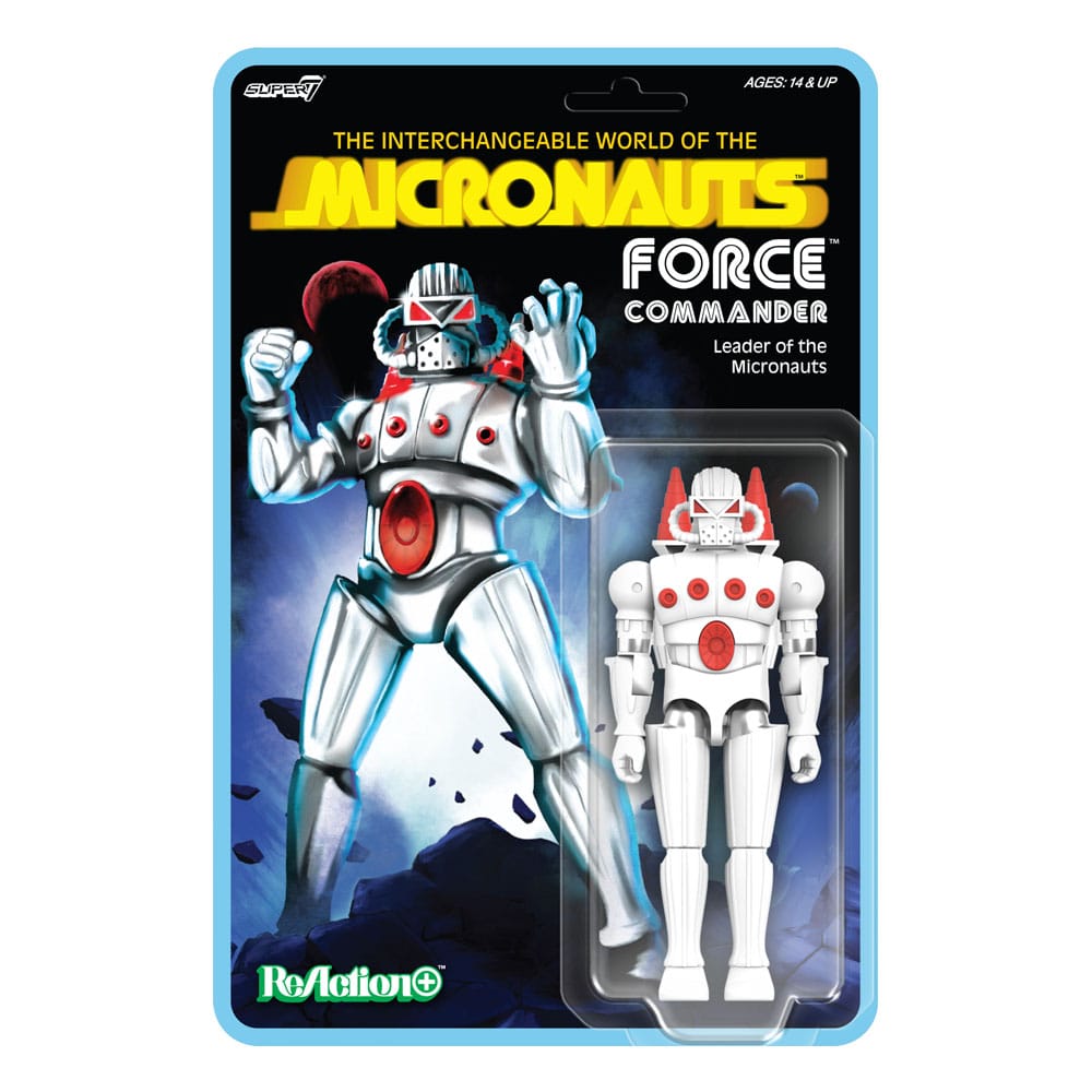 Micronauts ReAction+ Actionfigur Force Commander 9 cm Super7