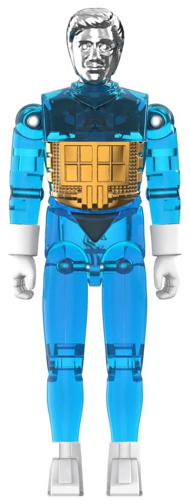 Micronauts ReAction+ Action Figure Wave 03 Time Traveler (Transparent Blue) 10 cm