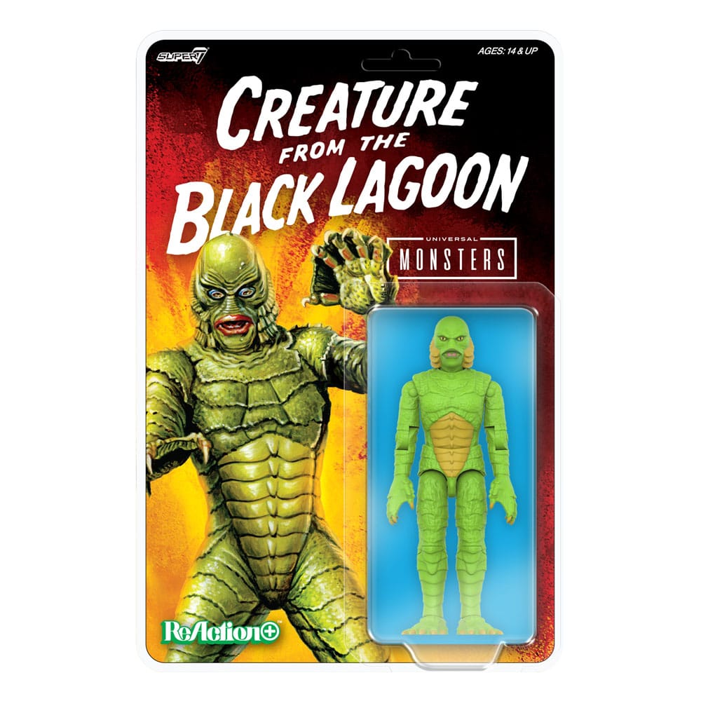 Universal Monsters ReAction+ Actionfigur Wave 1 Skapelse från Svart Lagun 10 cm Super7