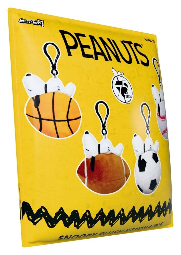 Peanuts Super Duper gosedjur Nyckelring Blind Bags Wave 1A Display (12)