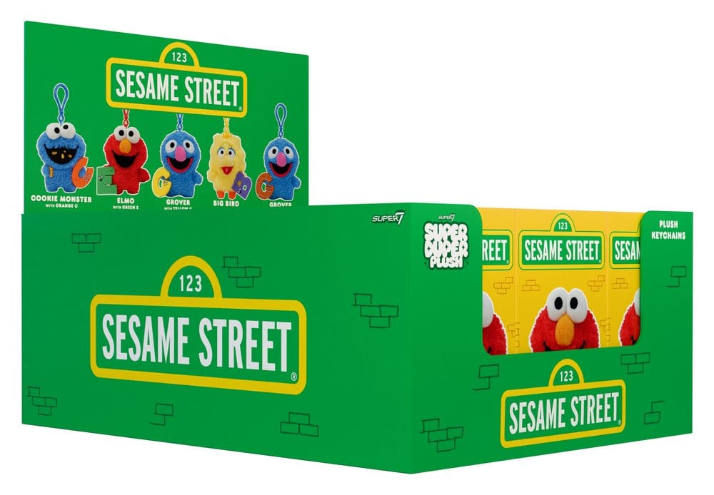 Sesame Street Super Duper gosedjur Wave 01 Blind Box Display (12)