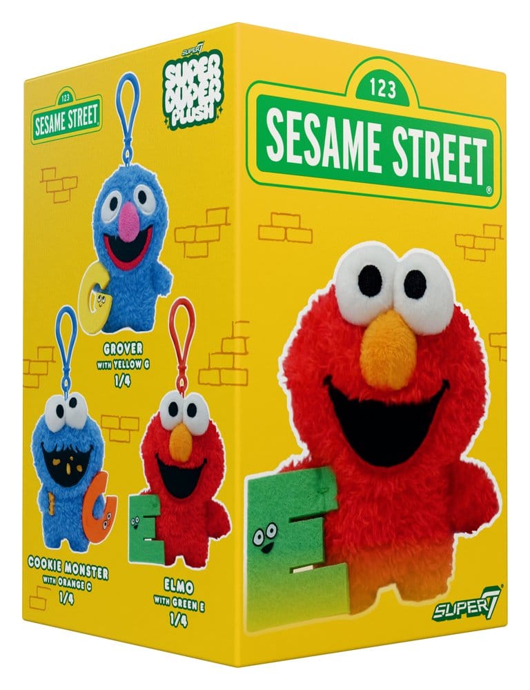 Sesame Street Super Duper gosedjur Wave 01 Blind Box Display (12)