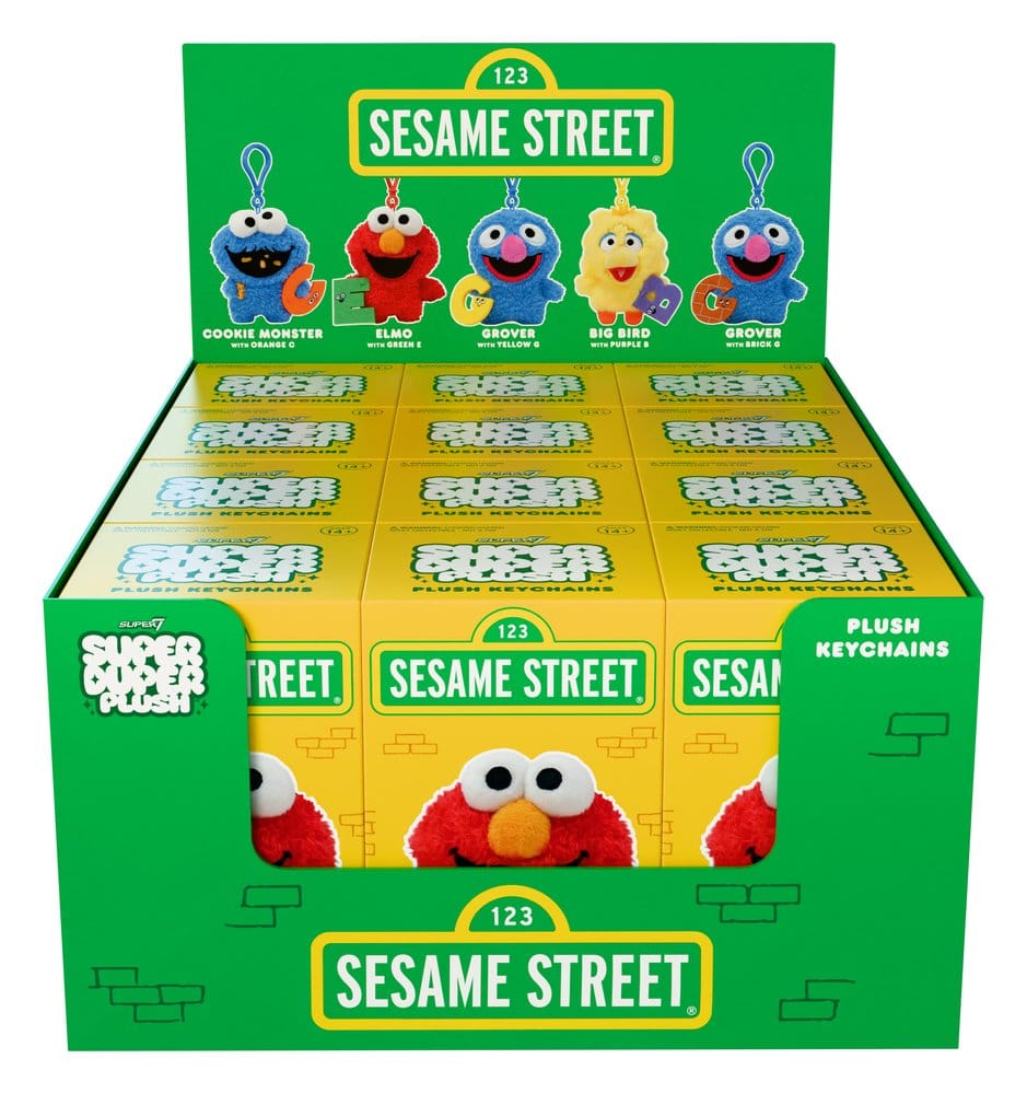 Sesame Street Super Duper gosedjur Wave 01 Blind Box Display (12)