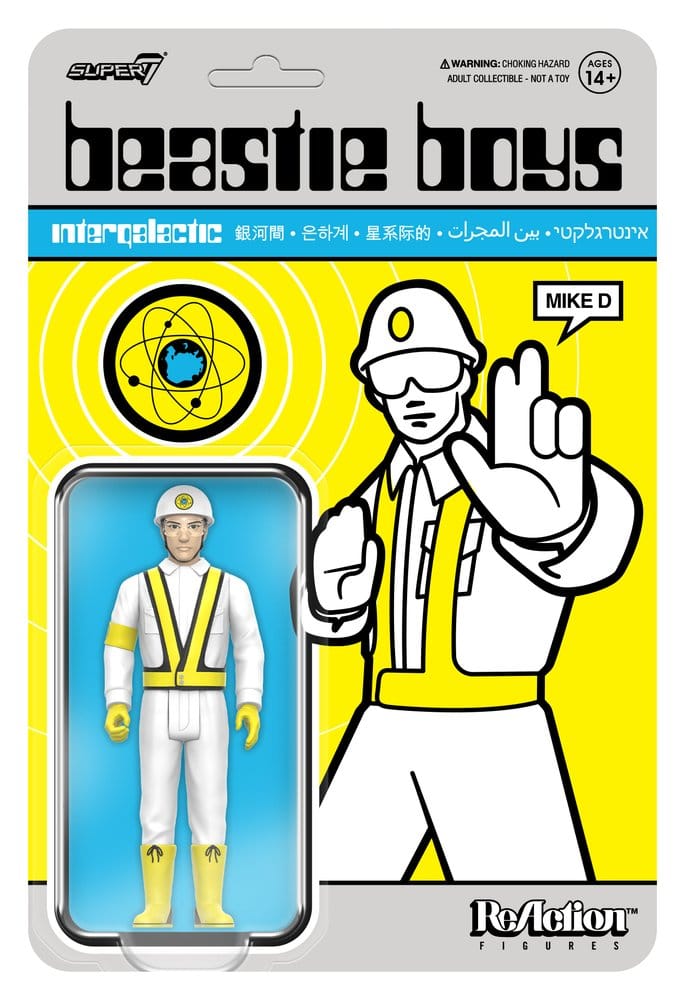 Beastie Boys ReAction Sammar Figur Våga 04 Mike D (Intergalactic Crossing Guard)