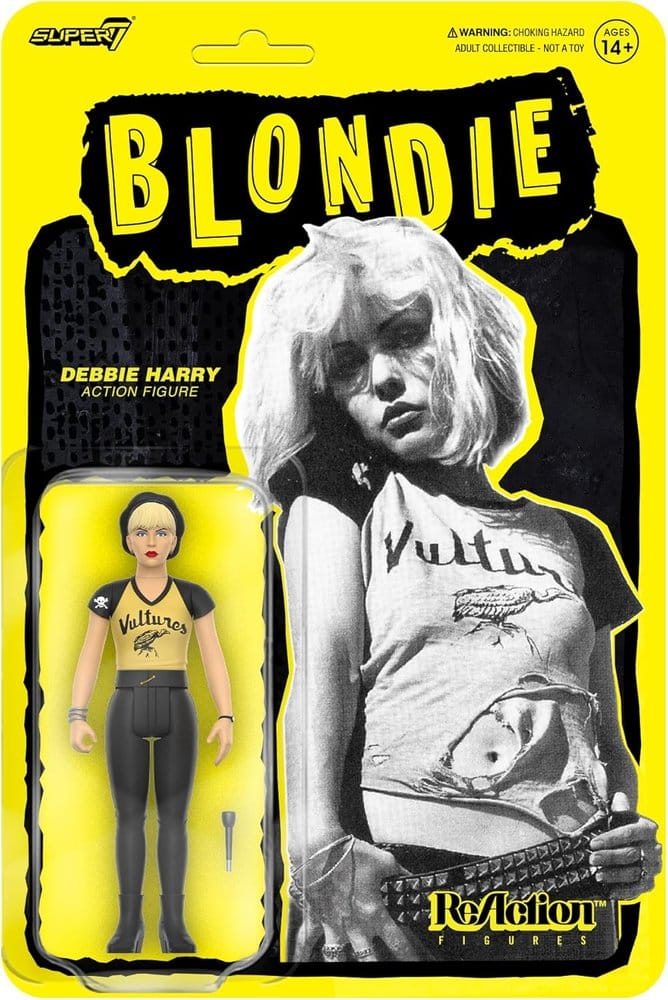 Blondie ReAction Actionfigur Våg 02 Debbie Harry Vultures