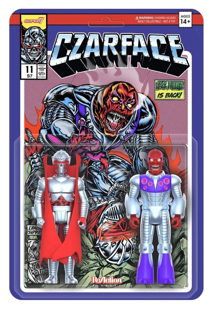 Czarface ReAction Action Figures 2-Pack Czarface & Frankie Pulitzer 10 cm