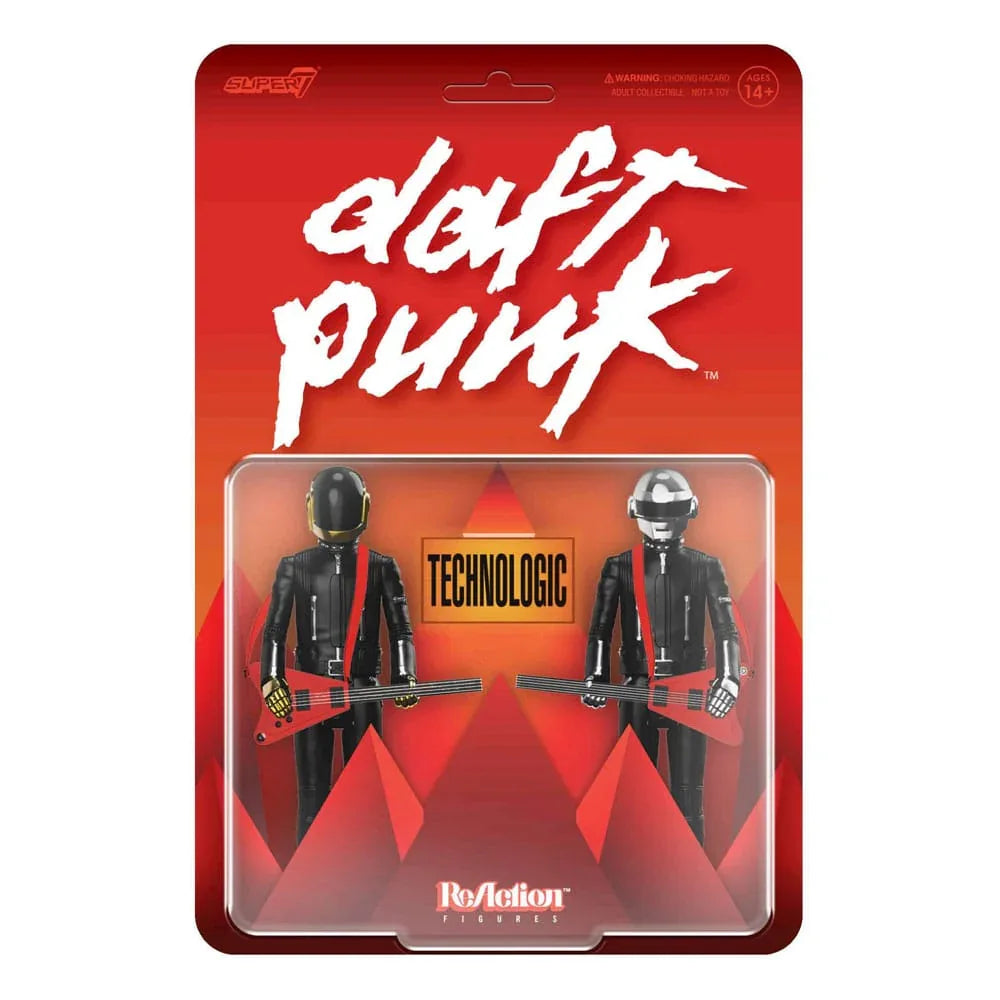 Daft Punk ReAction Action Figurr 2-Pack Wave 01 Human After All 10 cm Super7