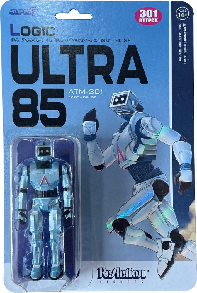 Logic ReAction Actionfigur Våg 02 ATM-301 (Blå)