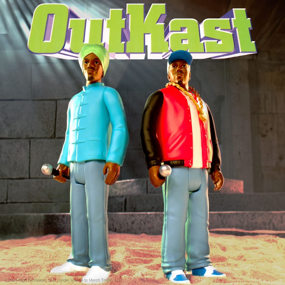 Outkast Toho ReAction Action Figur Wave 01 - OutKast 10 cm Super7