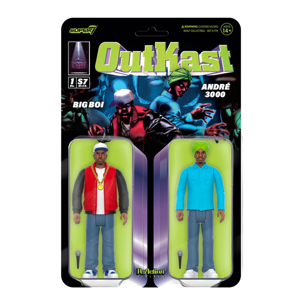 Outkast Toho ReAction Action Figur Wave 01 - OutKast 10 cm Super7
