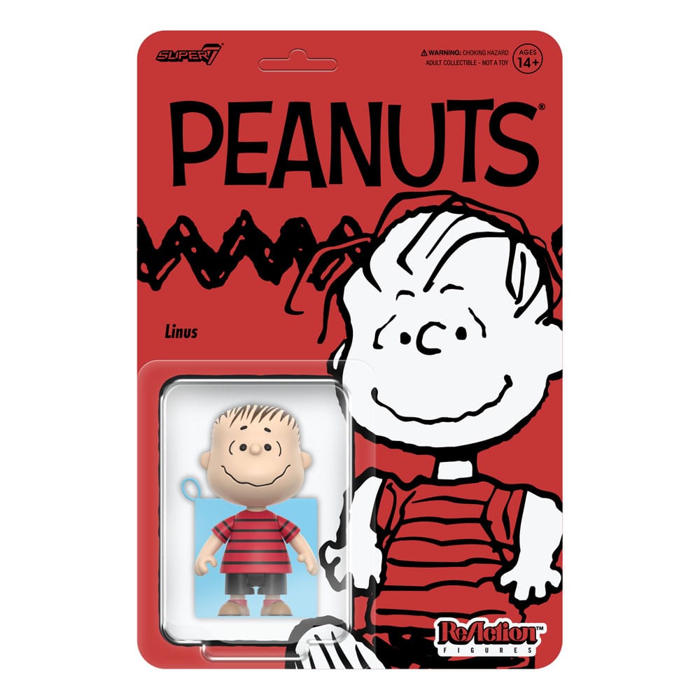 Peanuts ReAction Actionfigur Wave 8 Linus 9 cm Super7