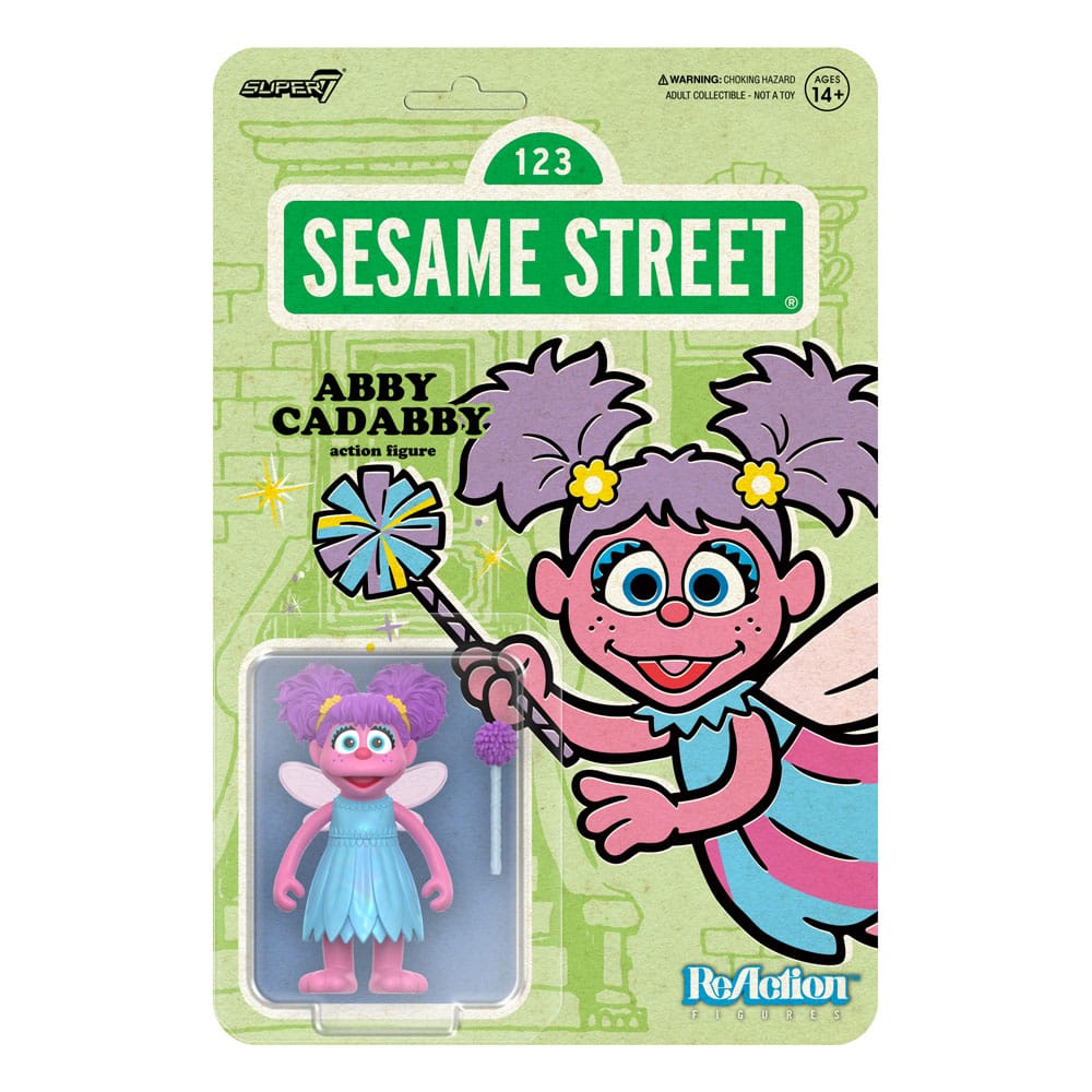 Sesame Street ReAction Actionfigur Wave 05 Abby Cadabby 10 cm Super7