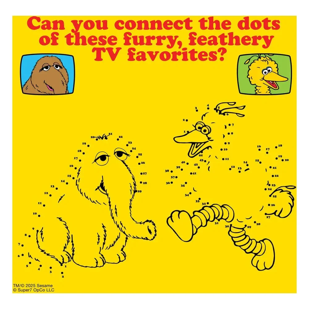 Sesame Street ReAction Figurr 2-Pack: Big Bird och Mr. Snuffleupagus 10 cm Super7