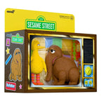 Sesame Street ReAction Figurr 2-Pack: Big Bird och Mr. Snuffleupagus 10 cm Super7