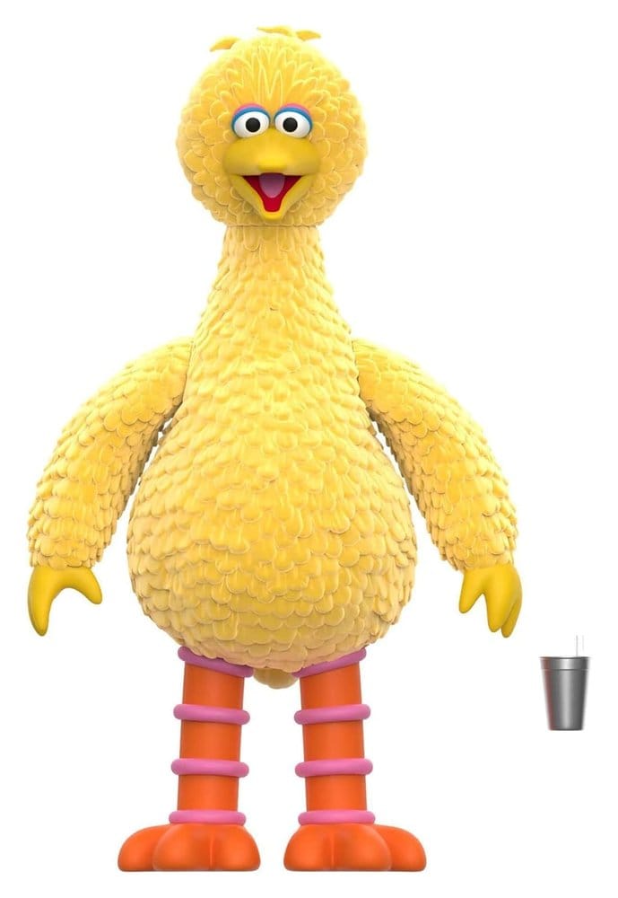 Sesame Street ReAction Actionfigur Stor Fågel (Fluffig)