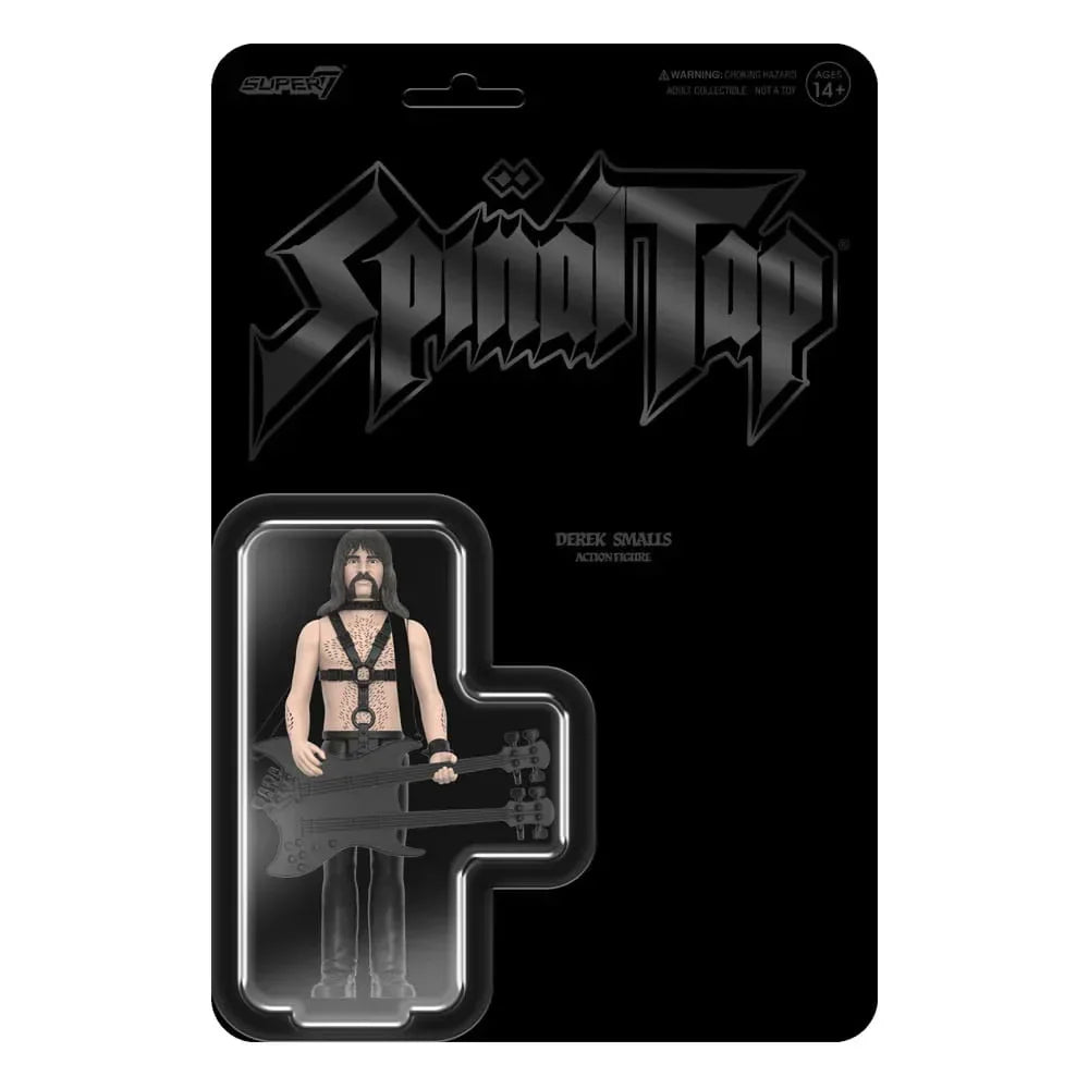 Spinal Tap ReAction Action Figur Wave 02 Derek Smalls (None More Black) 10 cm Super7