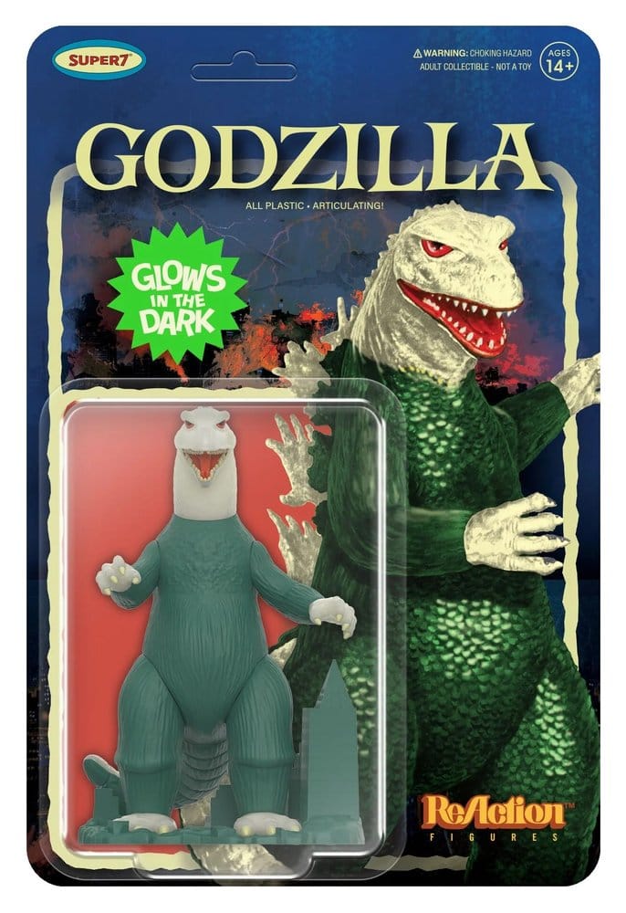 Godzilla Toho ReAction Action Figure Godzilla Model Kit (Glow-in-the-dark) 10 cm