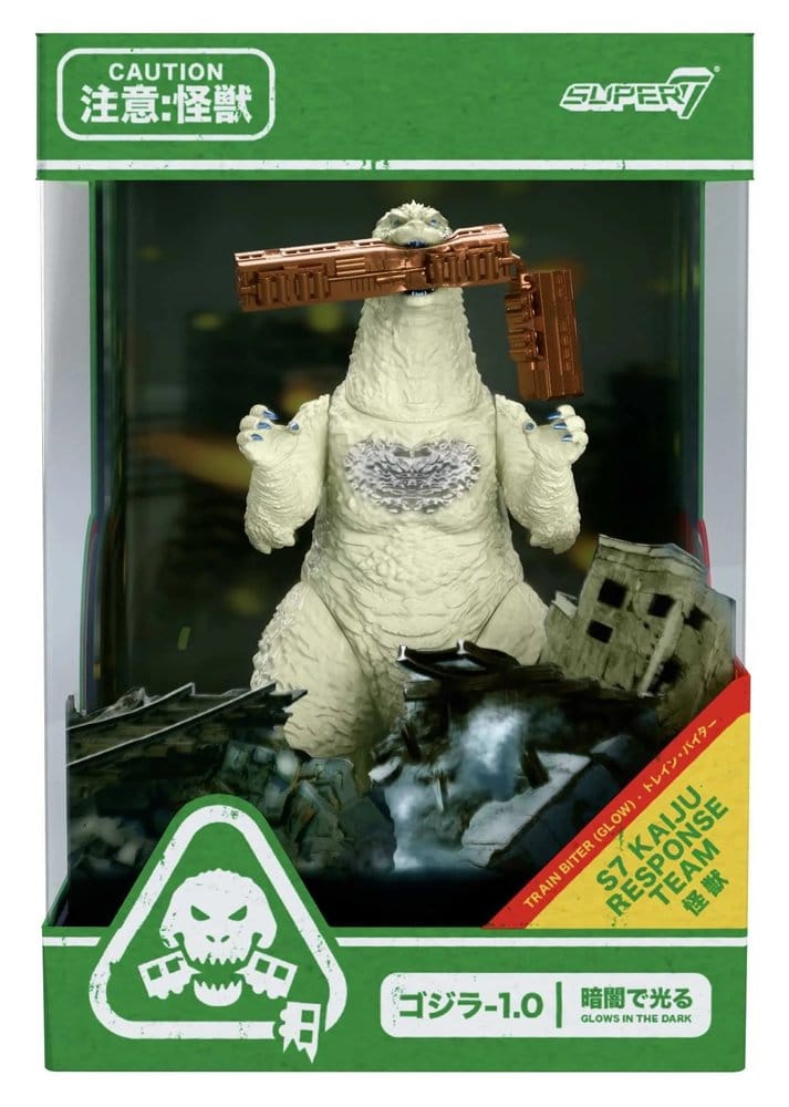 Godzilla Toho ReAction Action Figure Minus One (Train Piece - Glow) 15 cm
