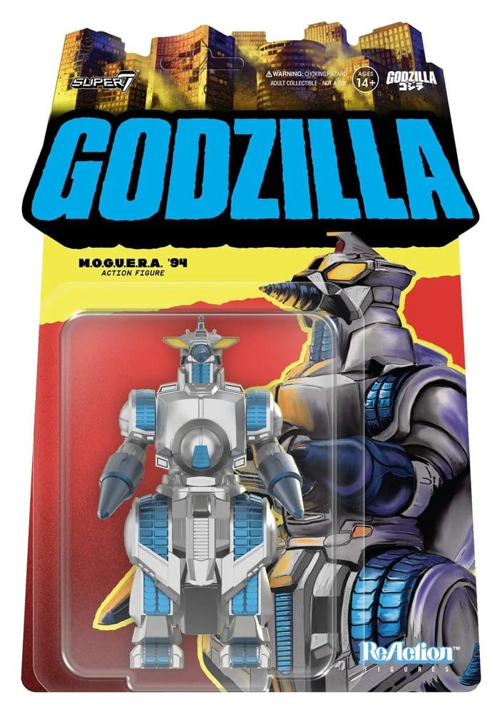 Godzilla Toho ReAction Figure M.O.G.U.E.R.A. 10 cm – Collectible from Super7