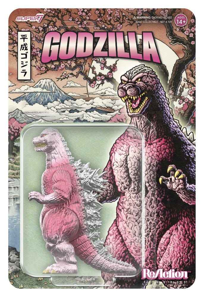 Godzilla Toho ReAction Actionfigur Godzilla '89 (Körsbärsblomfest)