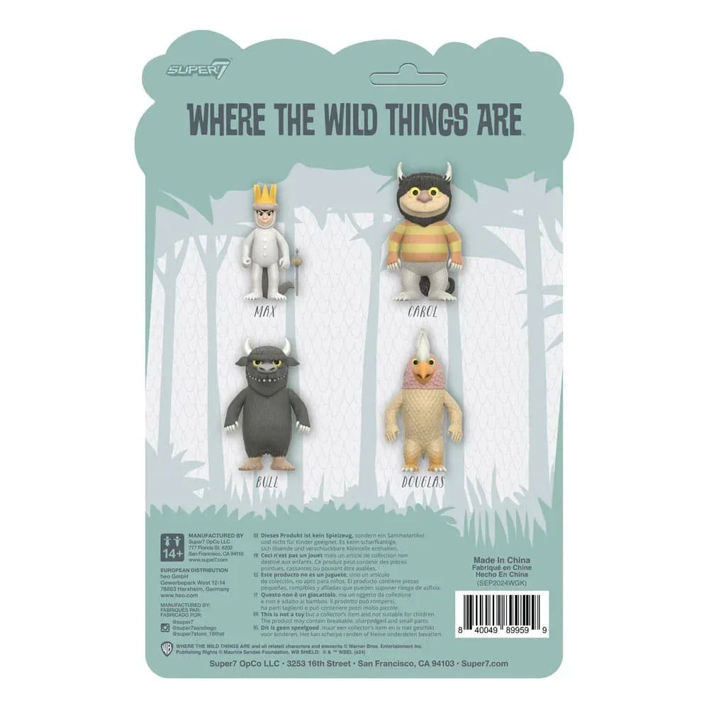 Where The Wild Things Are ReAction Action Figur Wave 01 Max 10 cm Super7