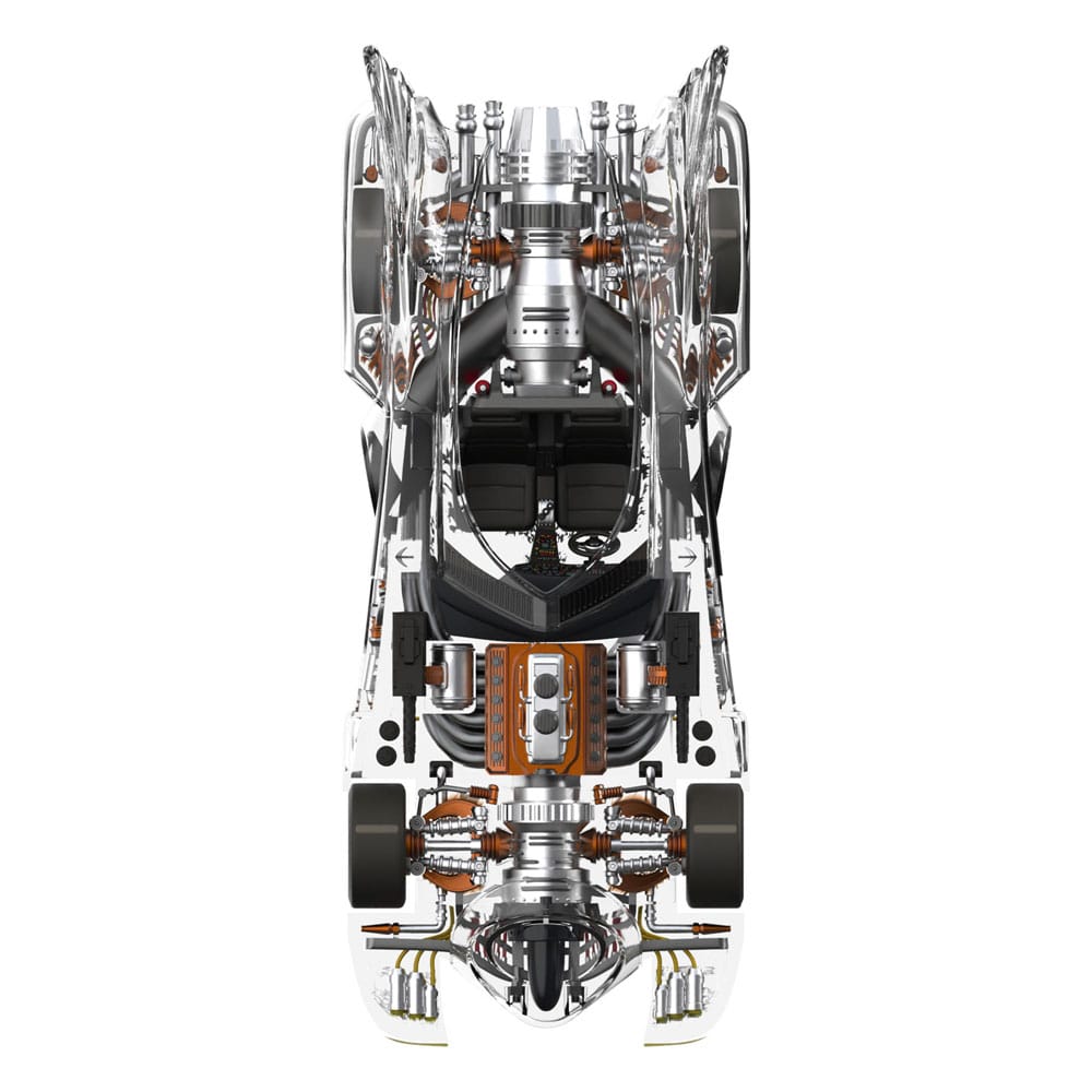 Batman 1989 Super Cyborg Kjøretøy Batmobile 1989 (Clear) 35 cm Super7