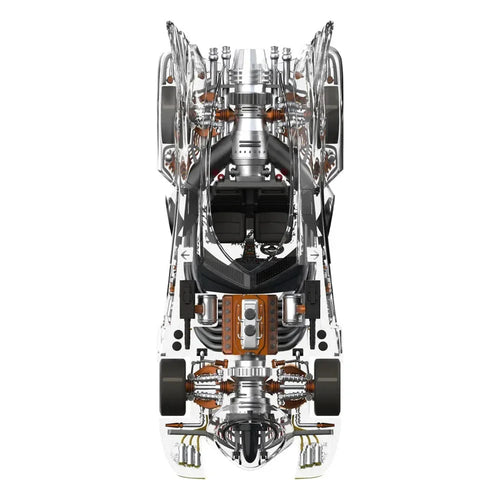 Batman 1989 Super Cyborg Kjøretøy Batmobile 1989 (Clear) 35 cm Super7