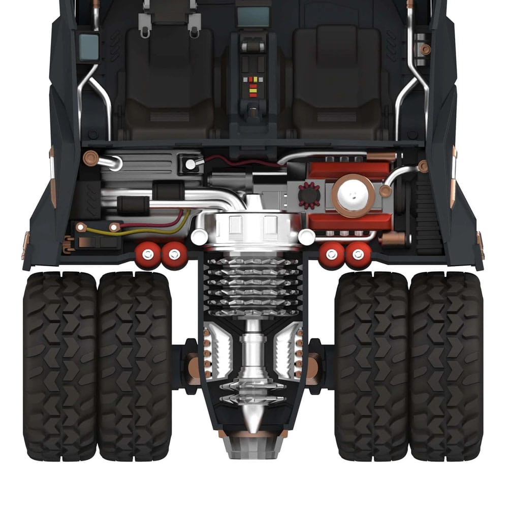 Batman 1989 Super Cyborg Vehicle Batmobile Tumbler (Full Color) 33 cm Super7