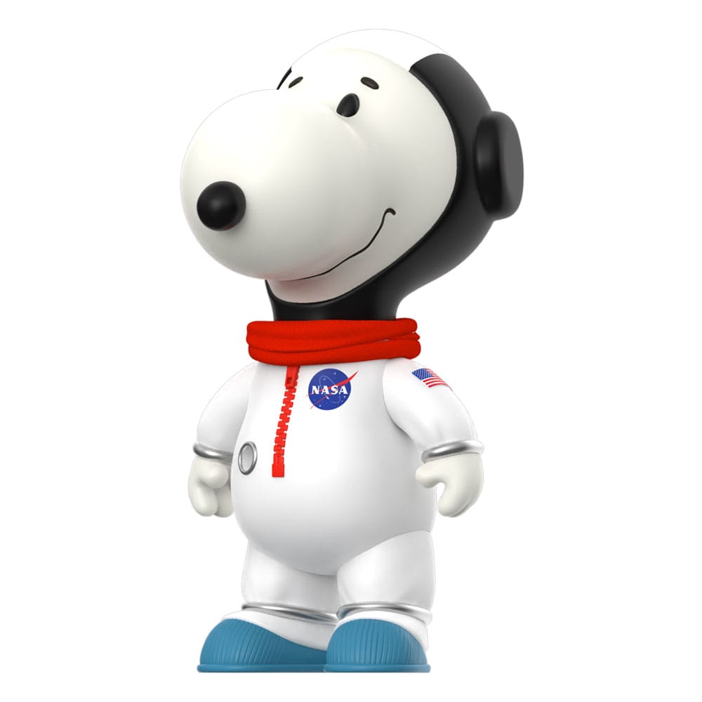 Peanuts Supersize Vinyl Actionfigur Snoopy Vit Rymddräkt 30 cm Super7