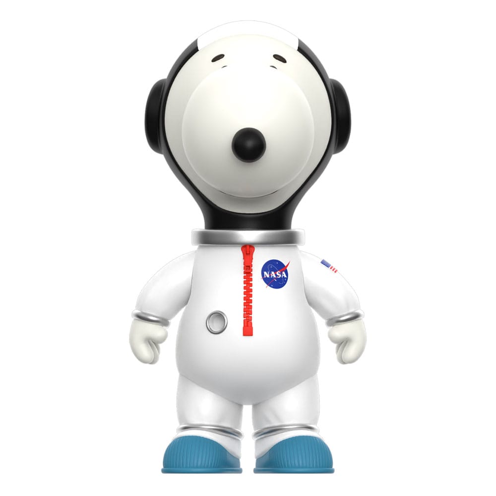 Peanuts Supersize Vinyl Actionfigur Snoopy Vit Rymddräkt 30 cm Super7