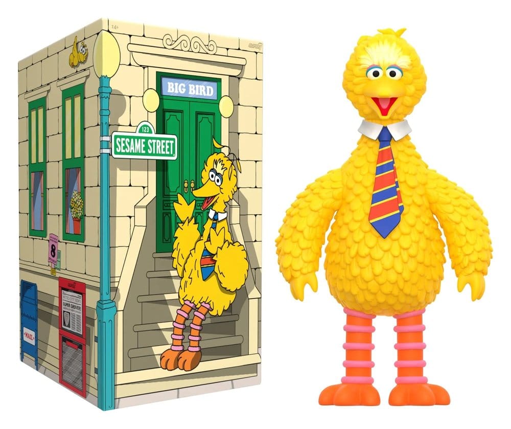 Sesame Street Supersize Figure Big Bird 41 cm – Collectible from Super7