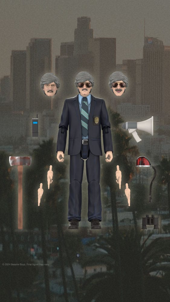 Beastie Boys Ultimates Action Figur Wave 1 Alasondro Alegre som "The Chief" 18 cm Super7