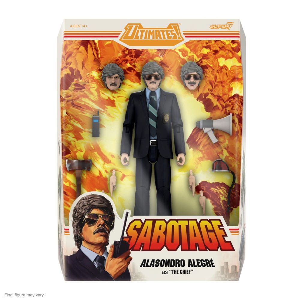 Beastie Boys Ultimates Action Figur Wave 1 Alasondro Alegre som "The Chief" 18 cm Super7