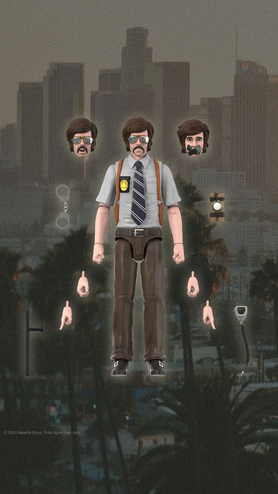 Beastie Boys Ultimates Action Figur Wave 1 Nathan Wind som "Cochese" 18 cm Super7