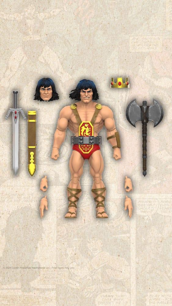 Conan the Barbarian Ultimates Action Figur Kull The Conqueror 18 cm Super7
