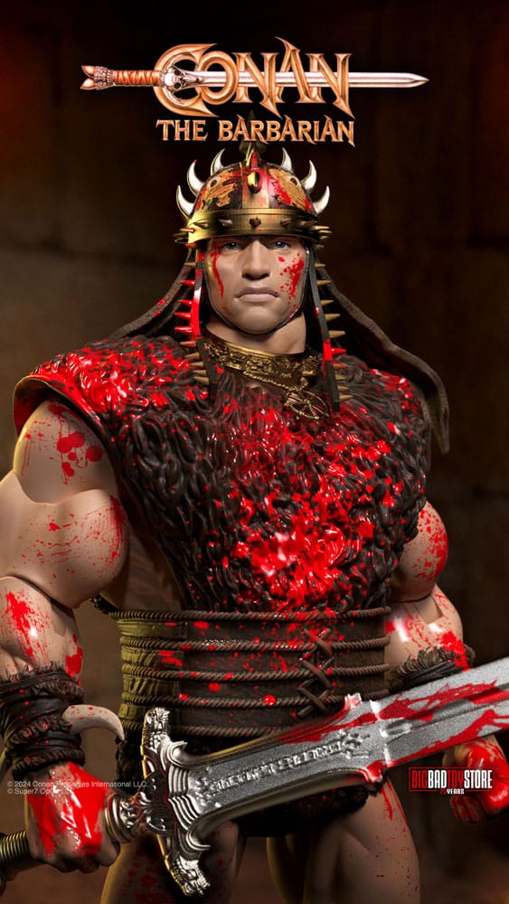 Conan the Barbarian Ultimates Action Figur Conan Blood Soaked Pit Fighter 18 cm Super7