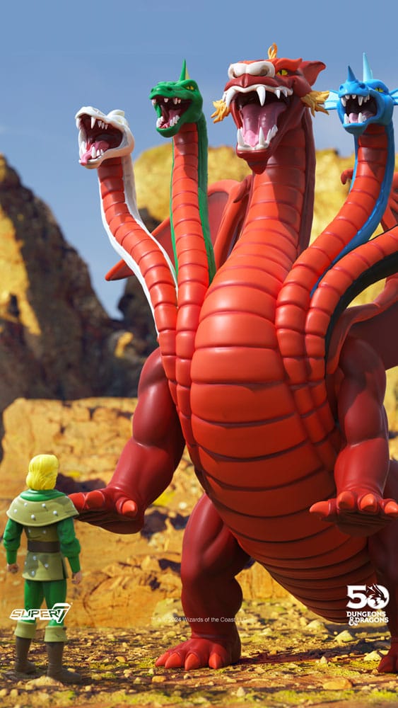 Dungeons & Dragons Ultimates Action Figur Tiamat 50 cm Super7