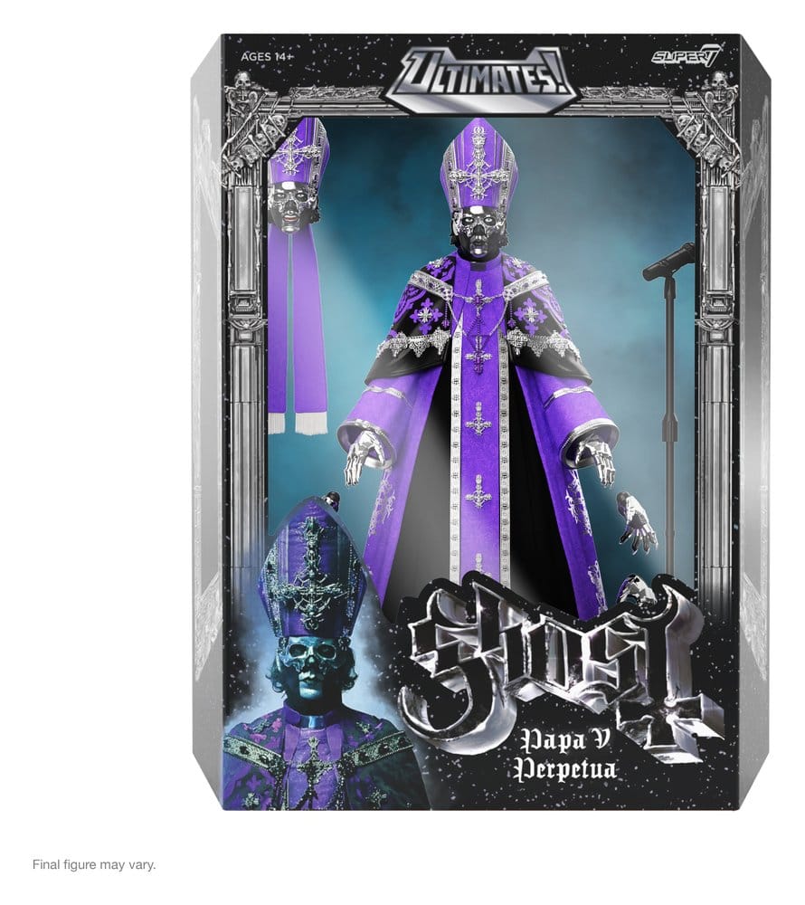 Ghost Ultimates! Våg 05 Actionfigur Papa V Perpetua 18 cm