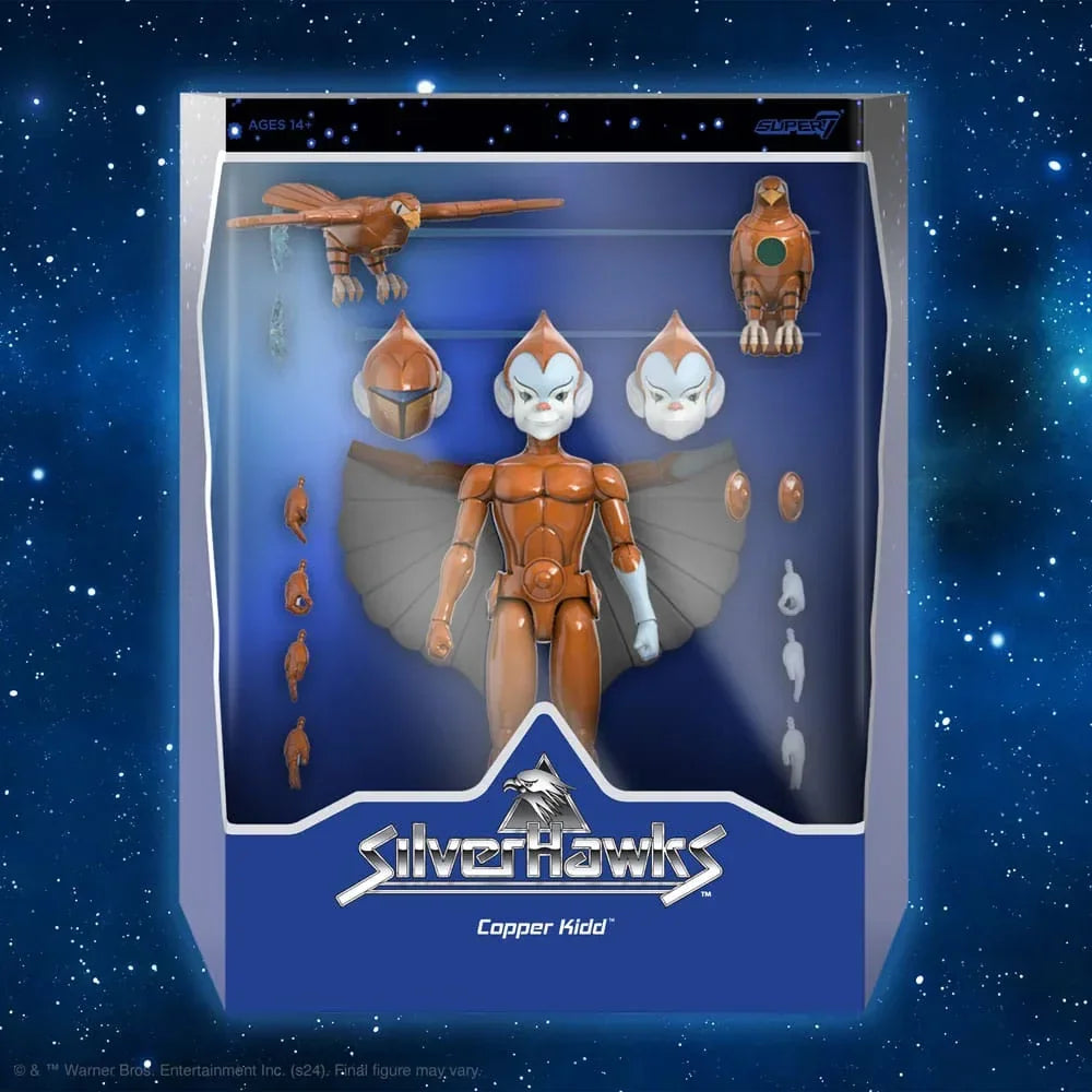 SilverHawks Ultimates Action Figure Wave 2 Copper Kidd Super7