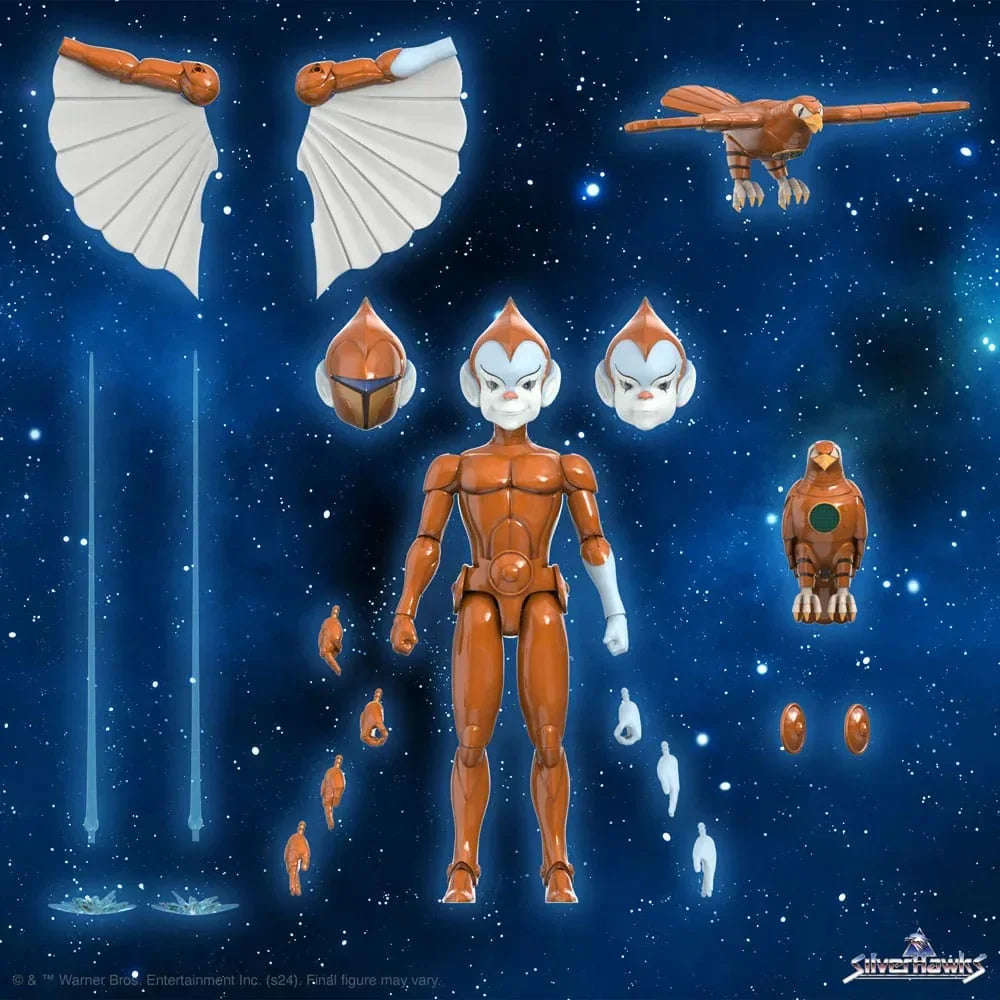 SilverHawks Ultimates Action Figure Wave 2 Copper Kidd Super7