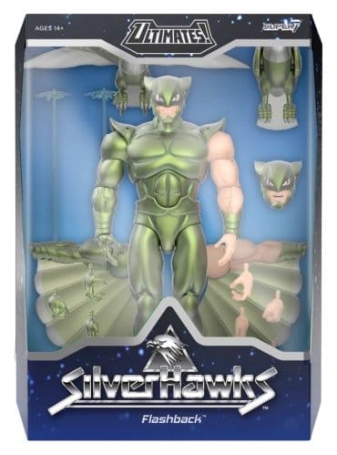 Silverhawks Ultimates Actionfigur Våg 07 Flashback (Tecknad)