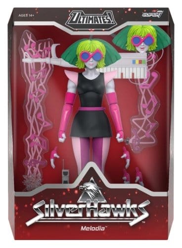 Silverhawks Ultimates Wave 07 Melodia Actionfigur (Tecknad)