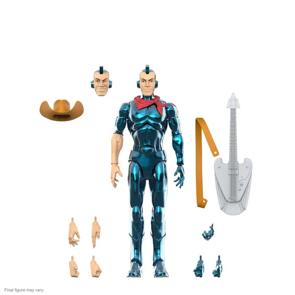 SilverHawks Ultimates Action Figur Bluegrass (Toy Version - Vac Metal) 18 cm Super7
