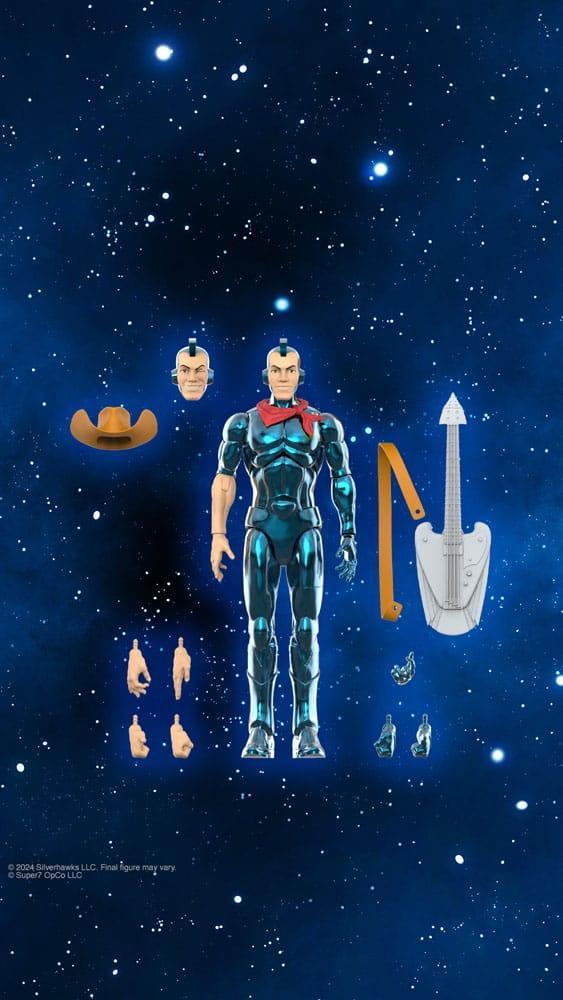 SilverHawks Ultimates Action Figur Bluegrass (Toy Version - Vac Metal) 18 cm Super7