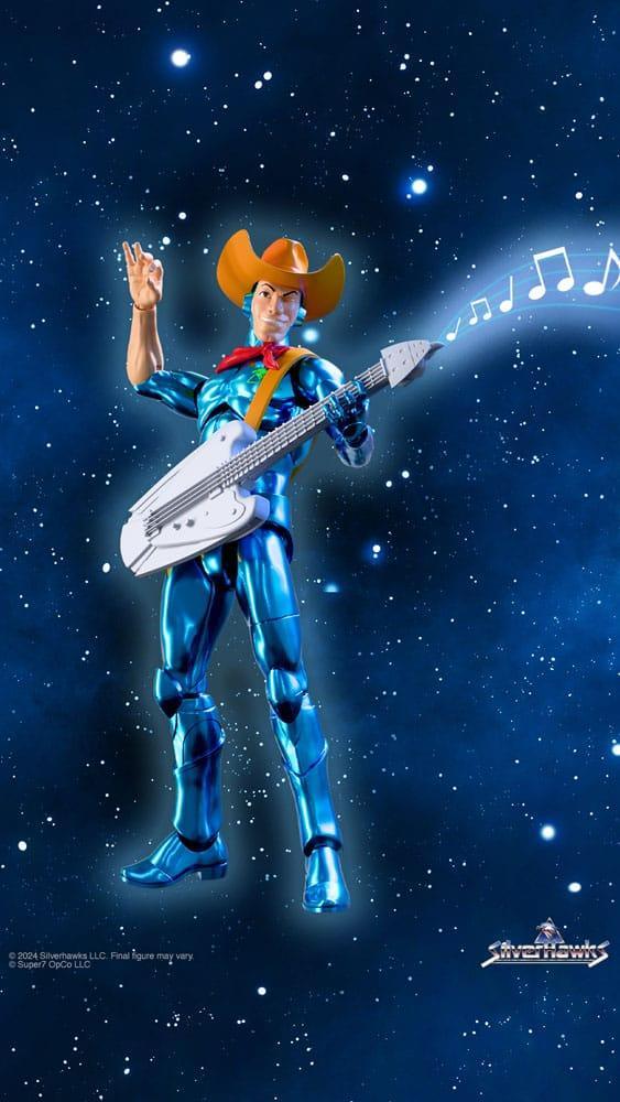 SilverHawks Ultimates Action Figur Bluegrass (Toy Version - Vac Metal) 18 cm Super7