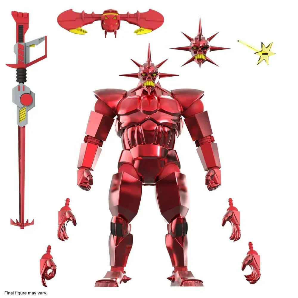 SilverHawks Ultimates Action Figur Mon*Star Metallic Vac Metal 18 cm Super7