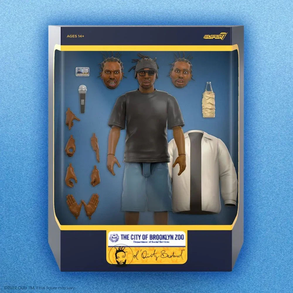 ODB Ultimates Action Figure - Return to the 36 Chambers (Dirty Version) 18 cm Super7