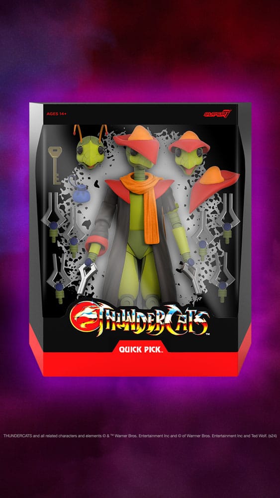 Thundercats Ultimates Action Figure Quick-Pick 18 cm Super7